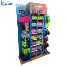 Custom Small Cosmetic/stationery/accessories Counter Display Stands With Cardboard Material